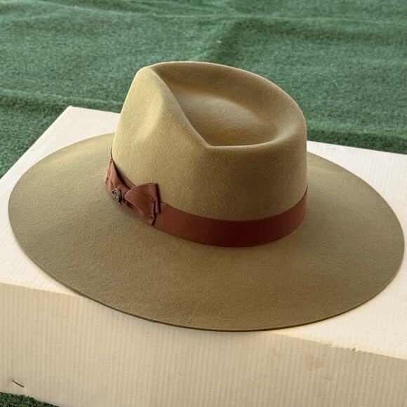 New Charlie 1 Horse Womens Hat Highway edition olive green color size Medium main image 6
